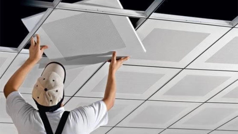 Sazeh Gostar Ilia, major production of GST false ceiling and mesh in Tehran
