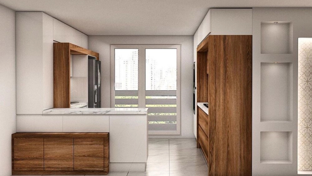 Toska cabinet making, implementation of MDF cabinet, partition wall closet in Mashhad