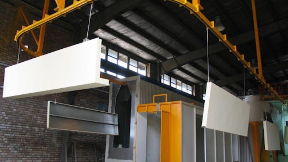 Furnace paint machine production in Tabriz