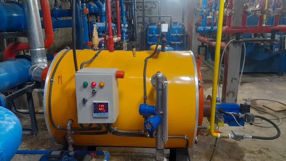 Production of hot oil boiler in Tehran