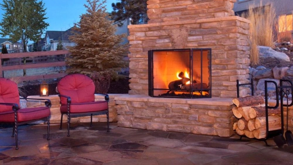 Construction of modern gas and wood fireplaces in Gilan