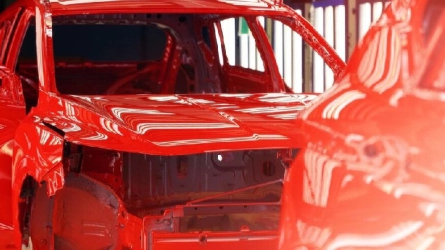 Painting metal parts
