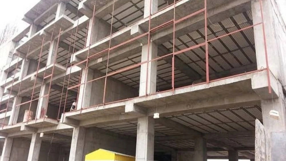 Installation of bed rebar in Kashmer board scanner
