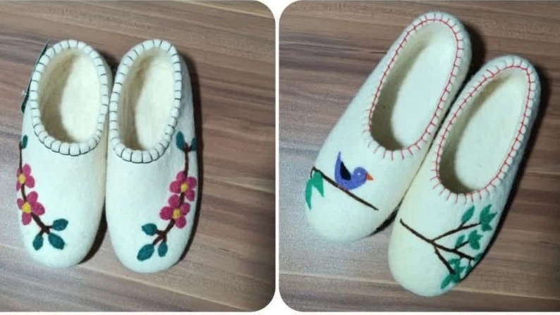 Pasargad felt shoes, selling all kinds of felt clogs in Fars