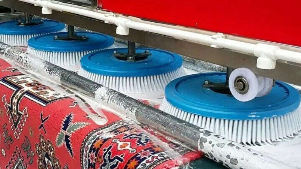 کارخانه قالی شویی و مبل شویی در شهر قدس