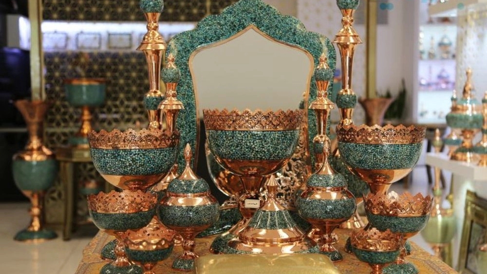 The price of turquoise copper in Isfahan