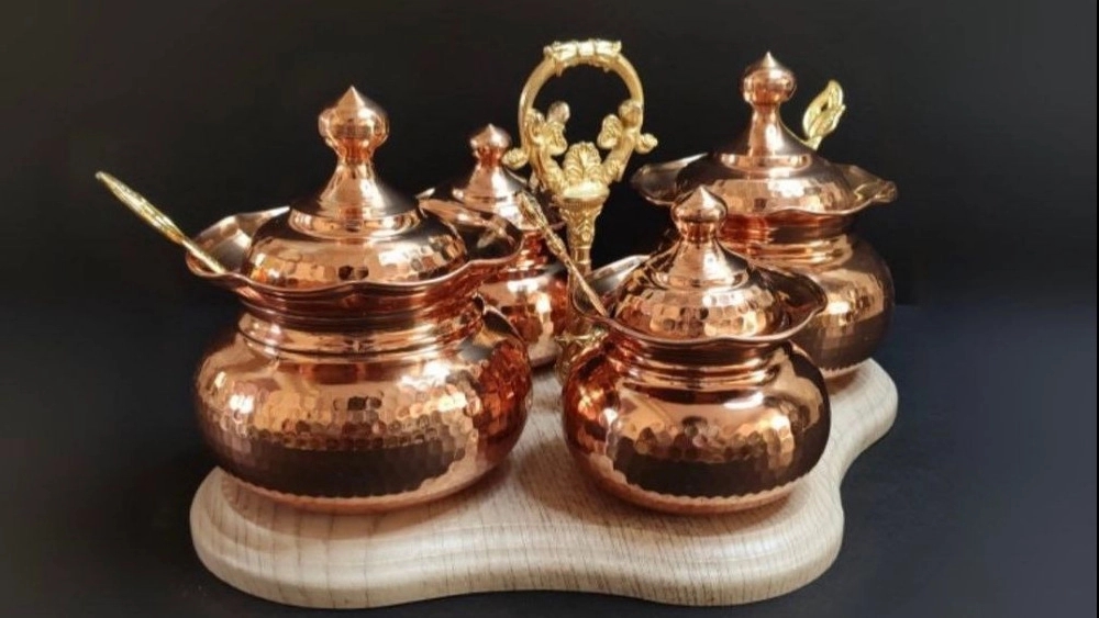 Mes Parsian, production and sale of all kinds of copper containers in Zanjan
