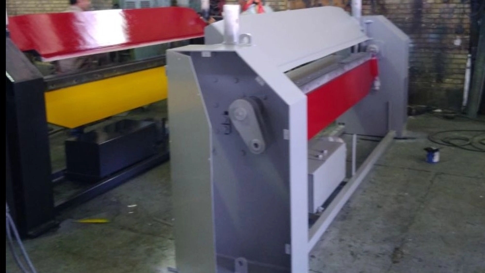 The final stage of quality control and completion of the bending machine
