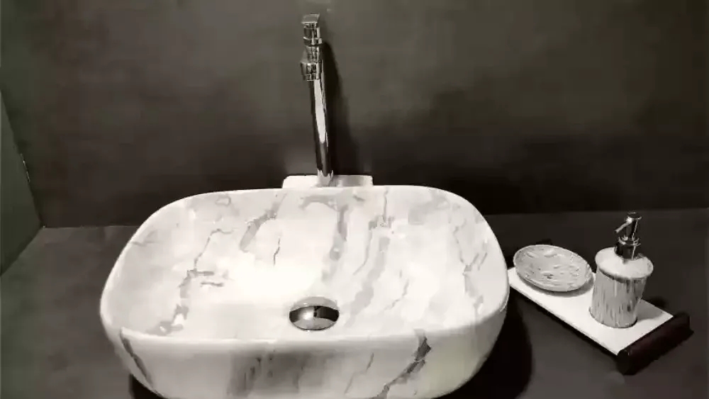 Handmade ceramic sink