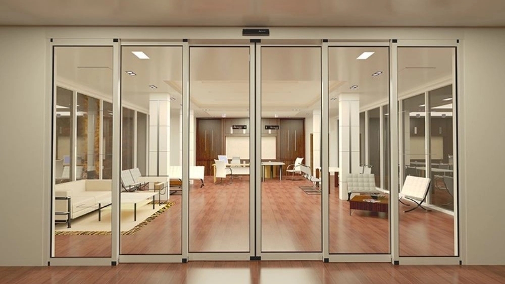 Tana Dar automatic door, automatic glass door production in Tehran
