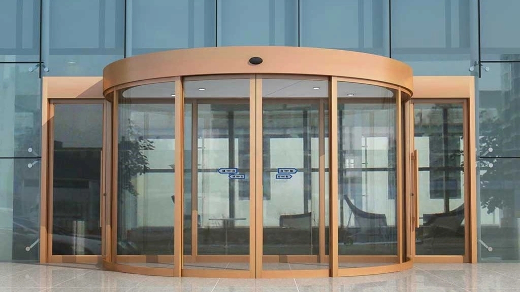Automatic glass door production in Tehran