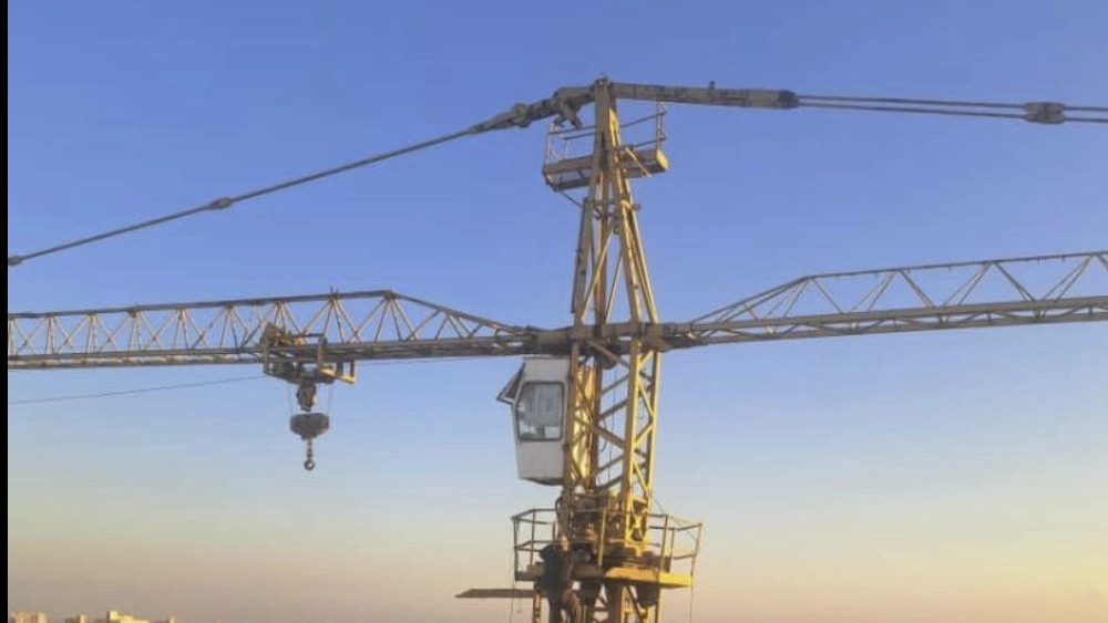 Disassembly related to tower crane 4.35