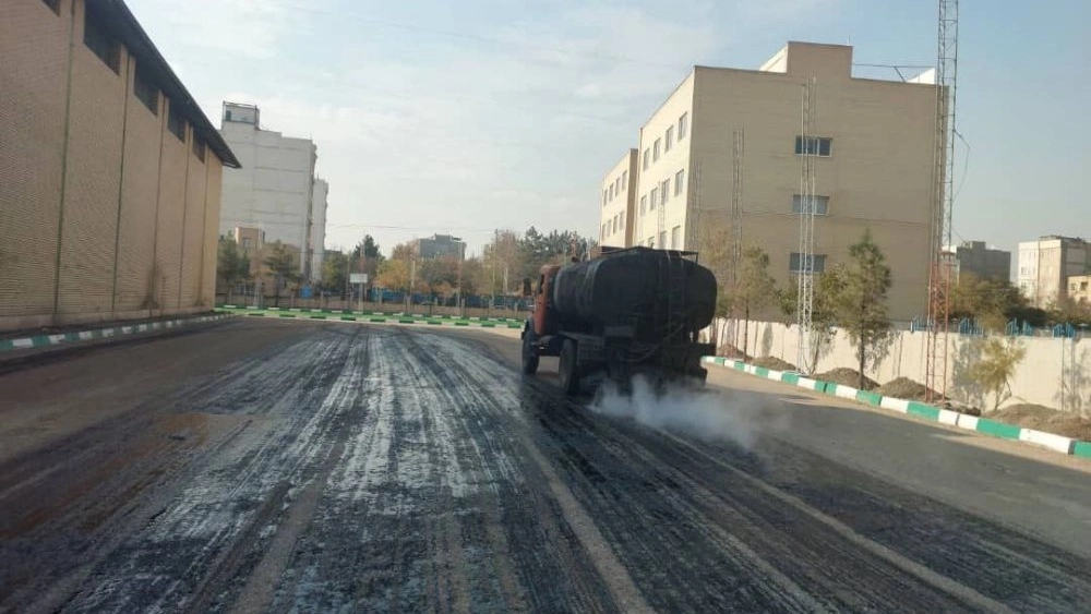 Aria Shams Shafaq Asphalt Company in Mashhad