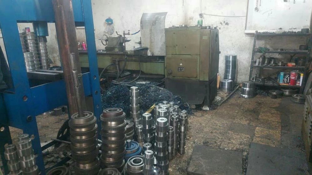 Hosseini gearing, manufacture of industrial parts and industrial gears in Shadabad, Tehran
