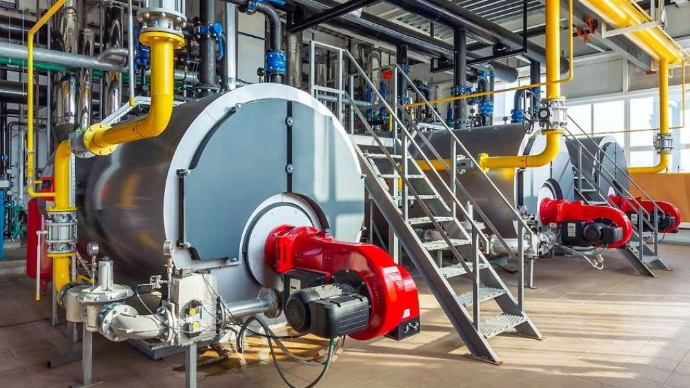 Setting up an industrial engine house