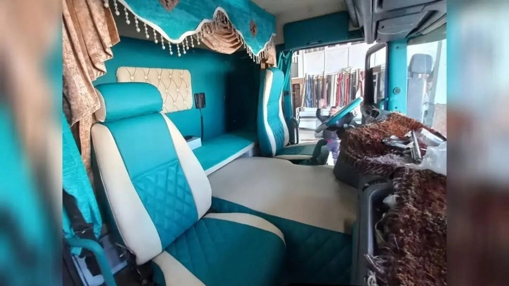 Interior decoration of new and old generation trucks