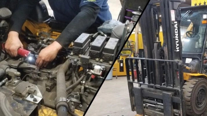Forklift repair in Karaj