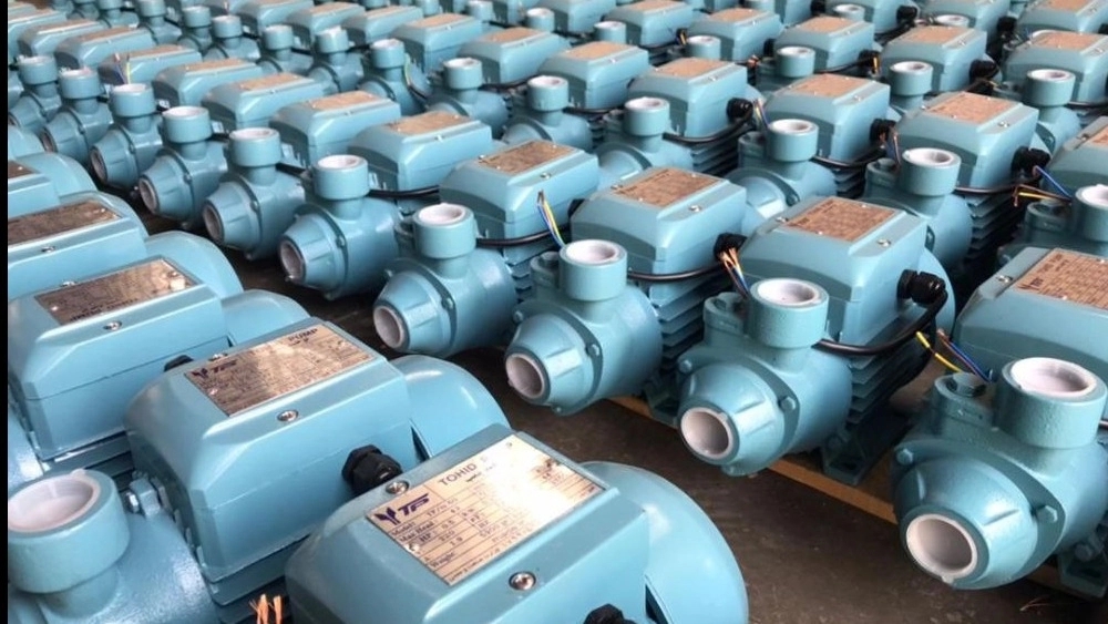 Production of all kinds of sludge pumps at Tawheed Pump Factory
