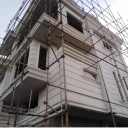 Asadpouran building facade, implementation of cement and classical facade in Ardabil