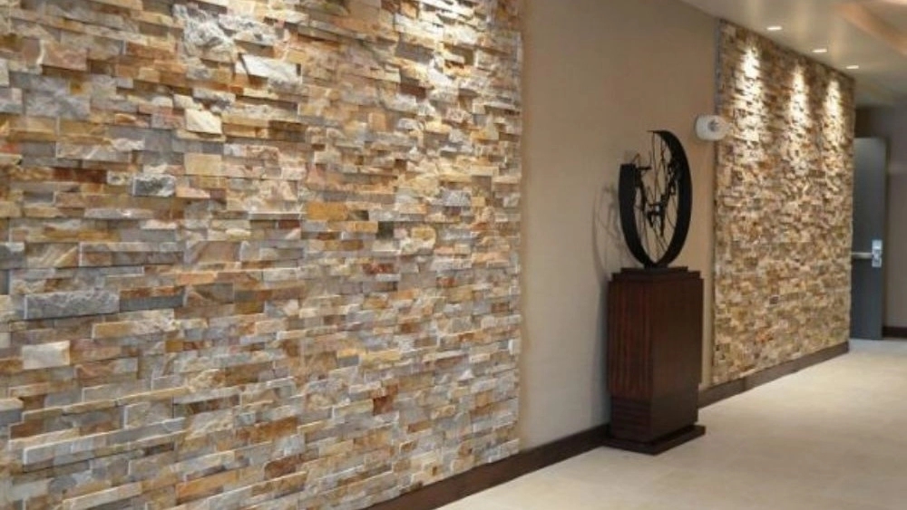 نصب سنگ آنتیک نما کاشی کاری کوهی در رشت