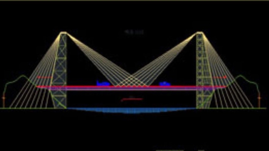 Design of overpass and car bridge