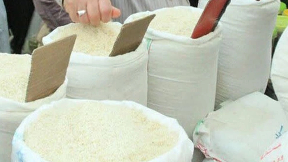 Mahmoud's rice shop in Rasht