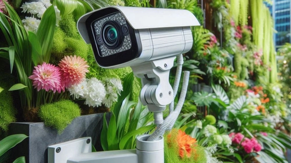 Security camera of Hafaz Sanat in Tabriz