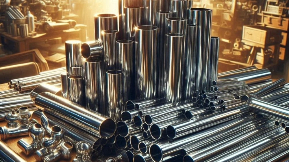 Selling lead pipes in Tehran