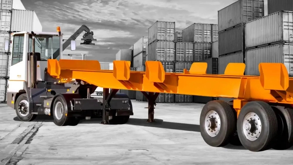 Dump trailer construction in West Azerbaijan