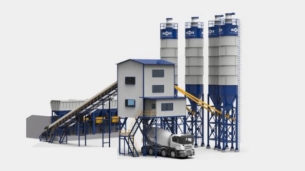 Batching plant production in Urmia
