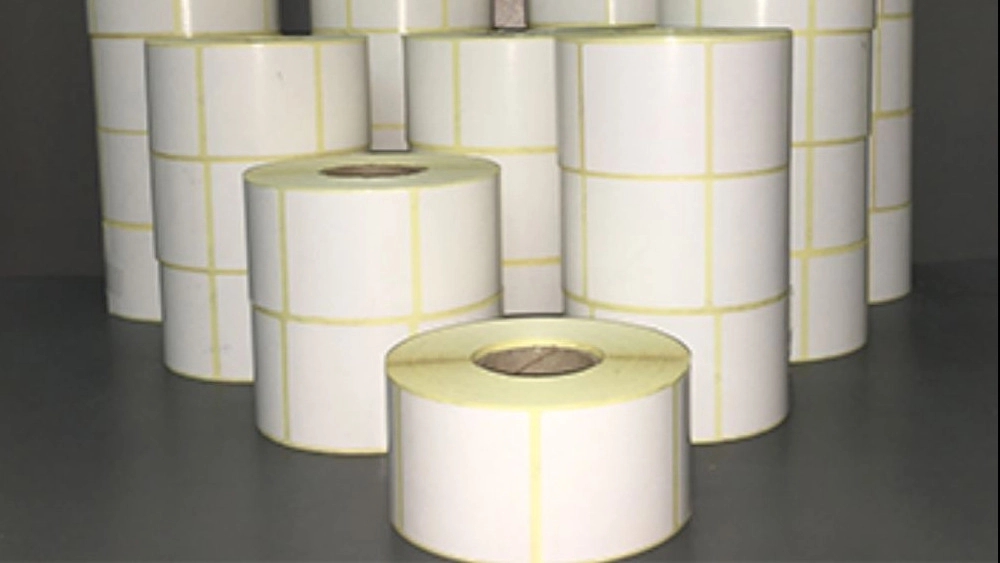 Printing paper adhesive back labels