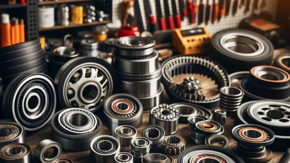 What is a bearing and what is its application in a car?