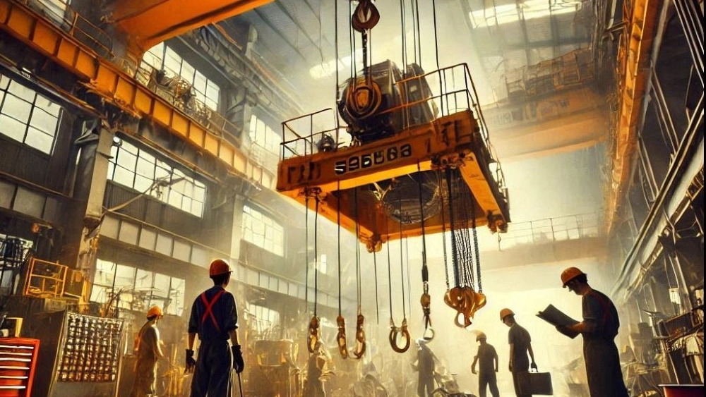 Overhead crane maintenance