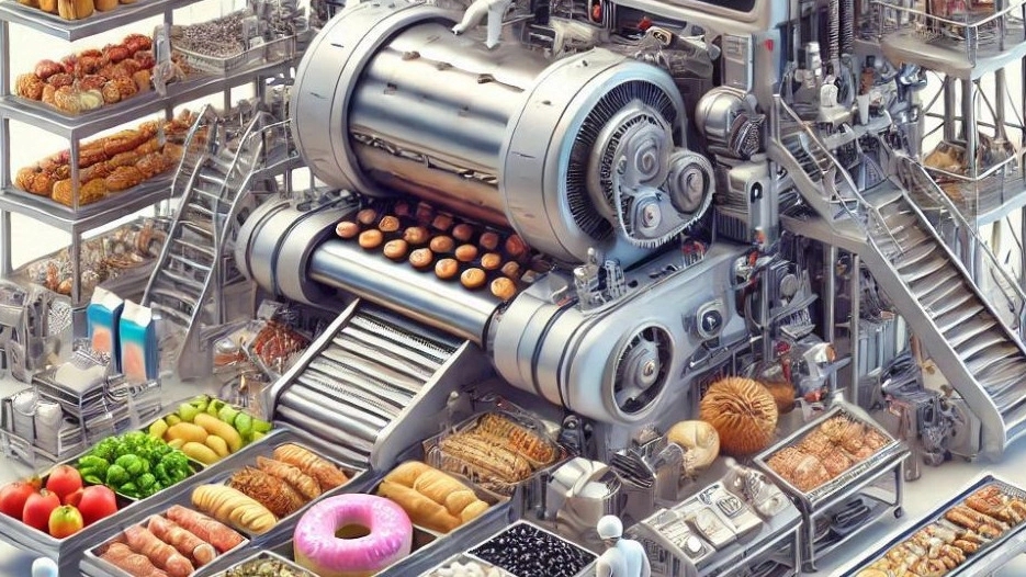 Food production line machinery