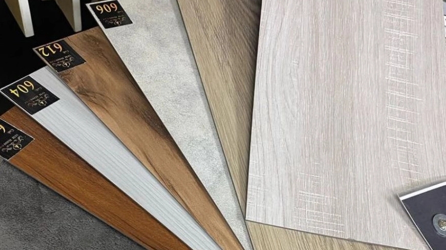 Installation of tile and roll flooring live decor Tehran