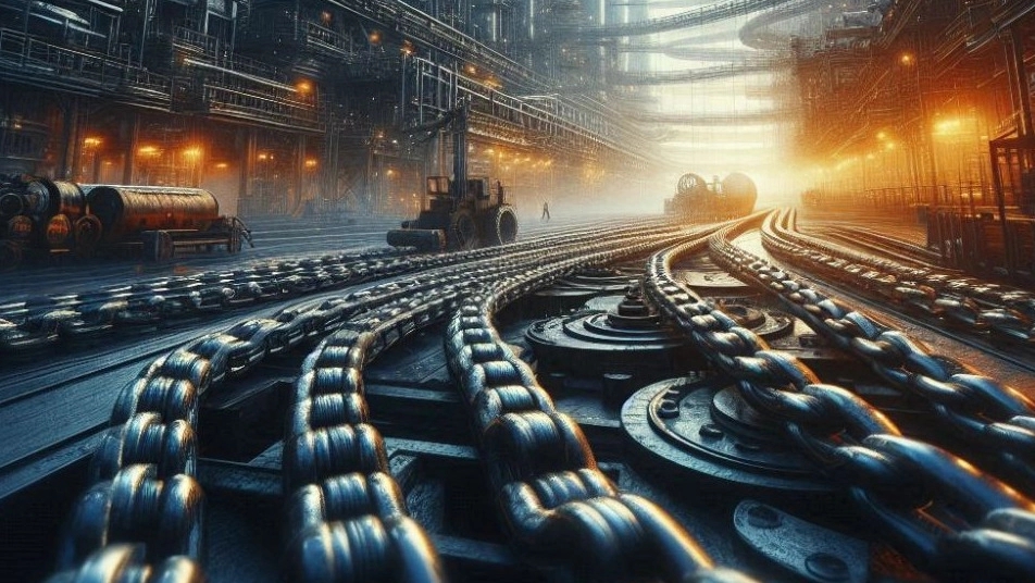 Selling all kinds of industrial chains in Tehran