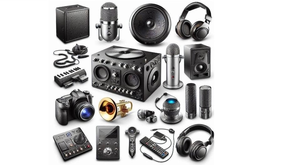 All kinds of audio and video accessories