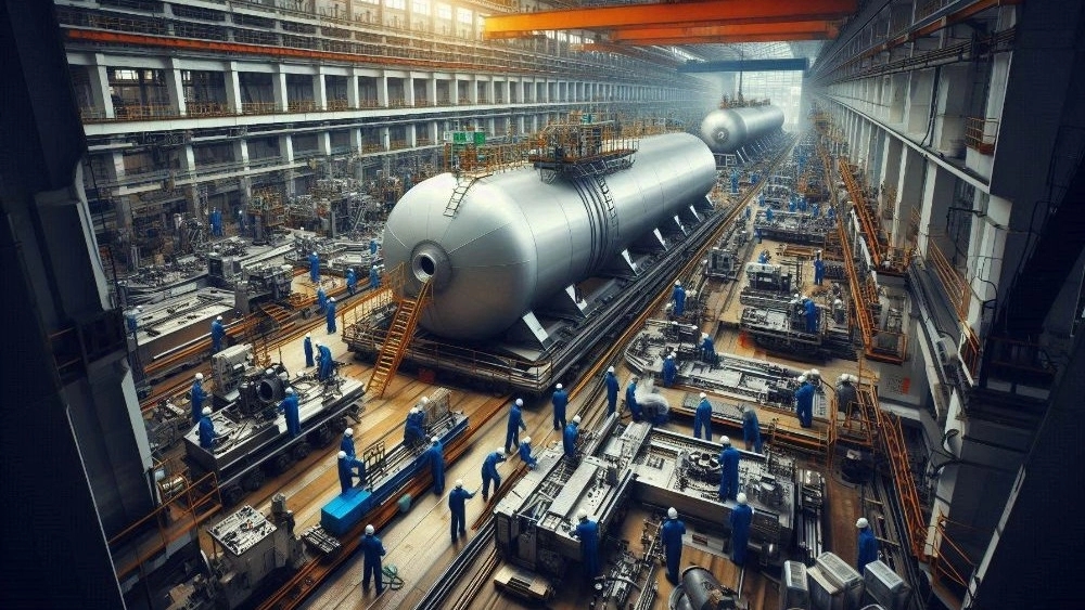 Production of all kinds of tanker tanks in Tehran
