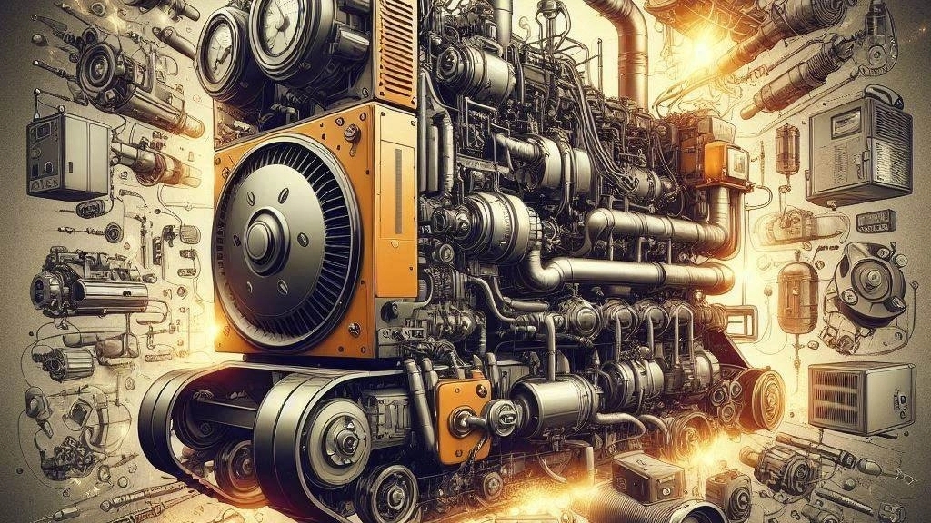 Sale and installation of diesel generator overhaul in Tehran