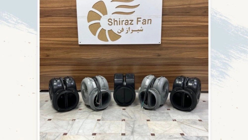 Production and sale of double silent centrifuge in Shiraz Fan