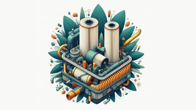 Production of Narlon air filter Qom filter