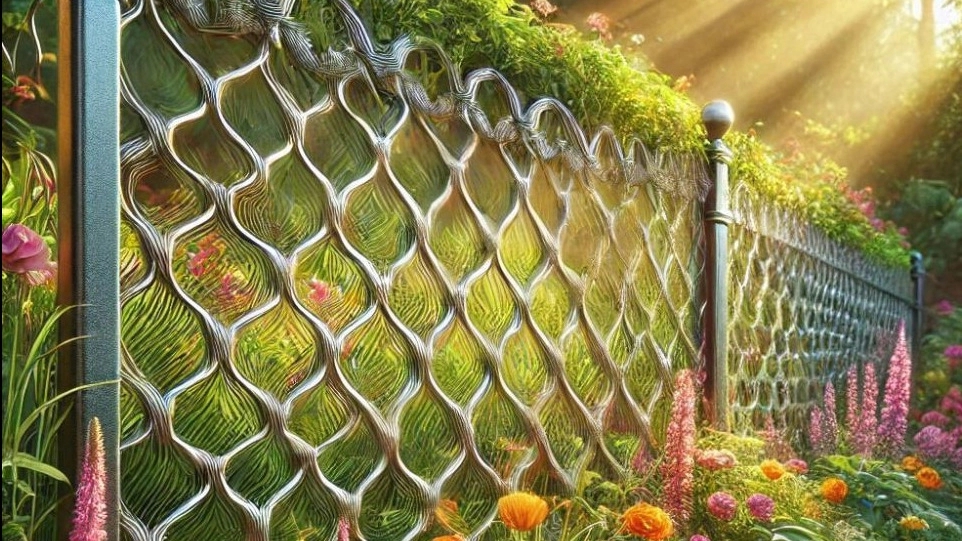 Wire mesh woven by Ibrahim in Mazandaran