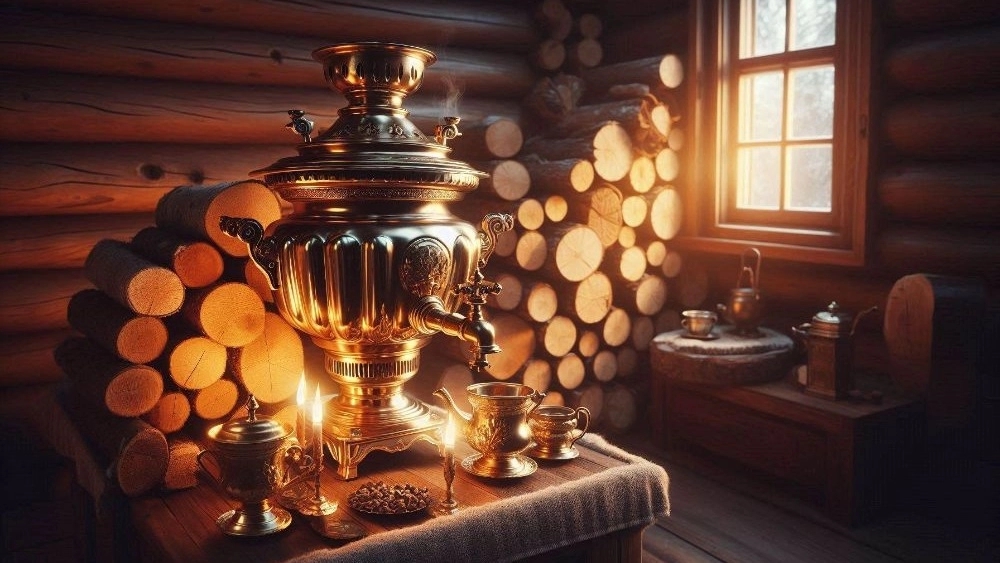 Sale of firefighting samovar in Tabriz