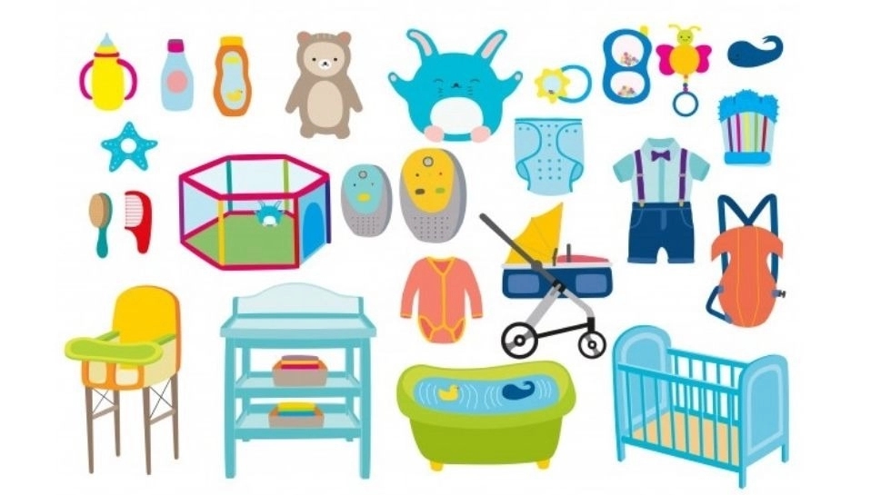 List of essential supplies of the baby and baby
