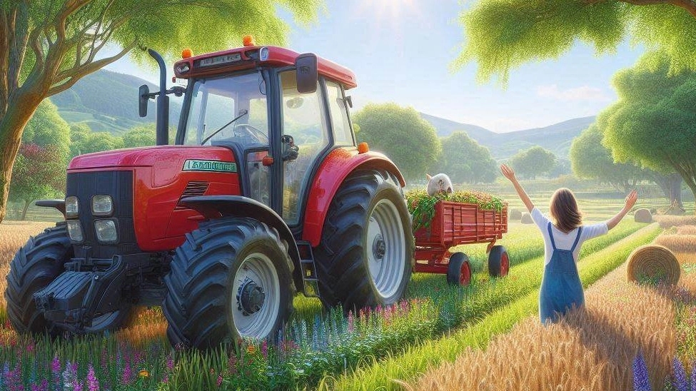 Making trailer tractor