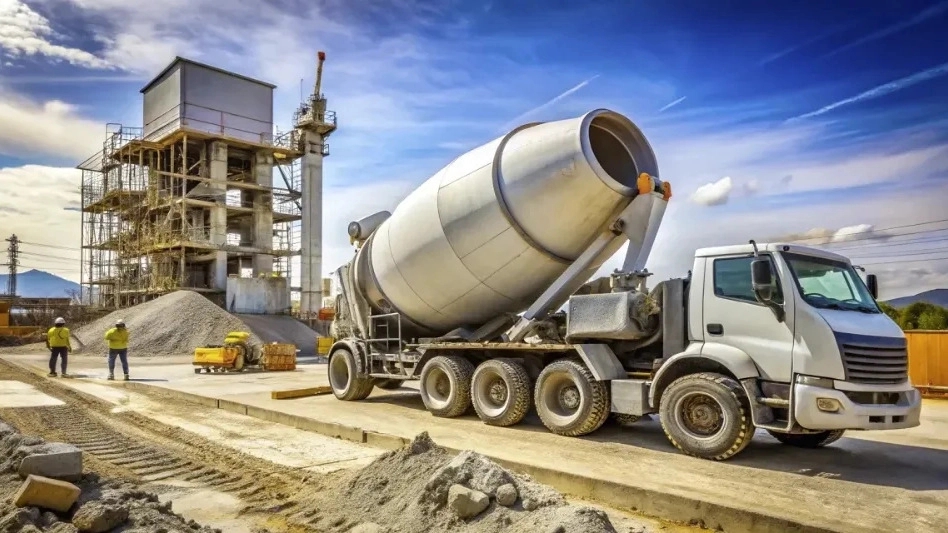 Production of standard concrete in Qazvin