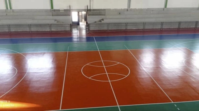 Implementation of sports flooring in Isfahan hunting garrison
