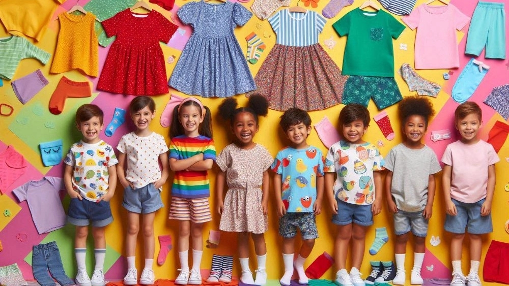 Wholesale sale of baby clothes in Mashhad