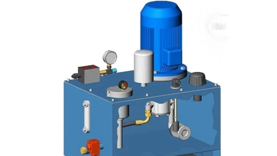 Calculate the electro -motor power in the hydraulic system