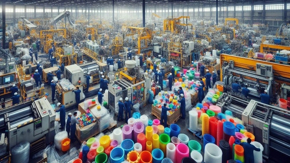 Plastic mill production in Shiraz